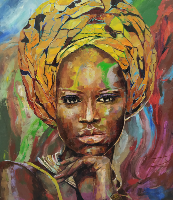 Africká-žena